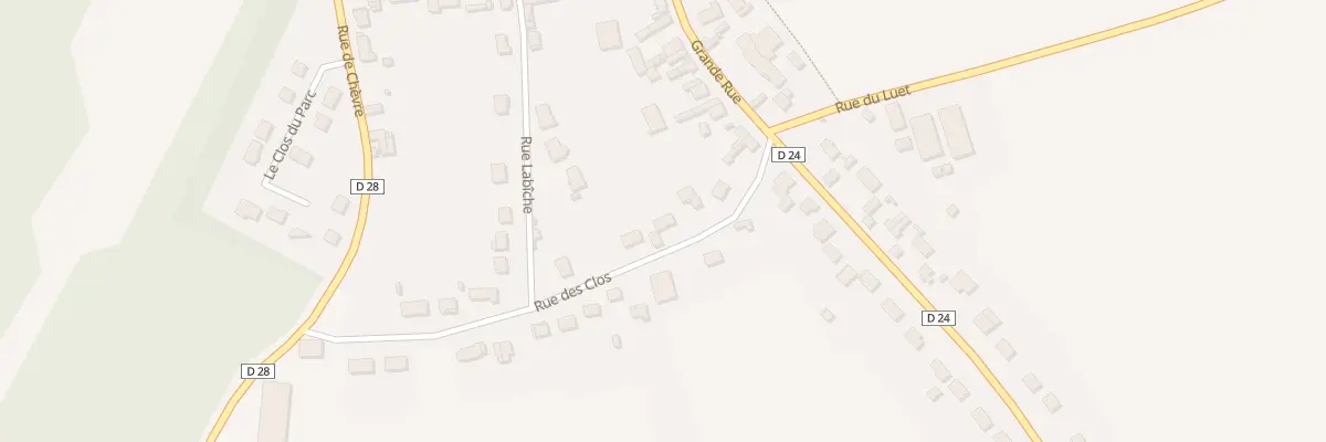 Plan du 6 Rue des Clos à Houville-la-Branche