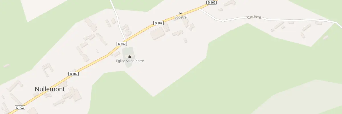 Plan du 24 Rte de l’Église à Nullemont