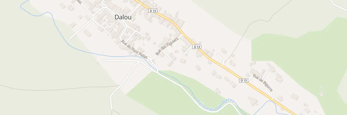 Plan du 3 Imp Fount du Bezal à Dalou
