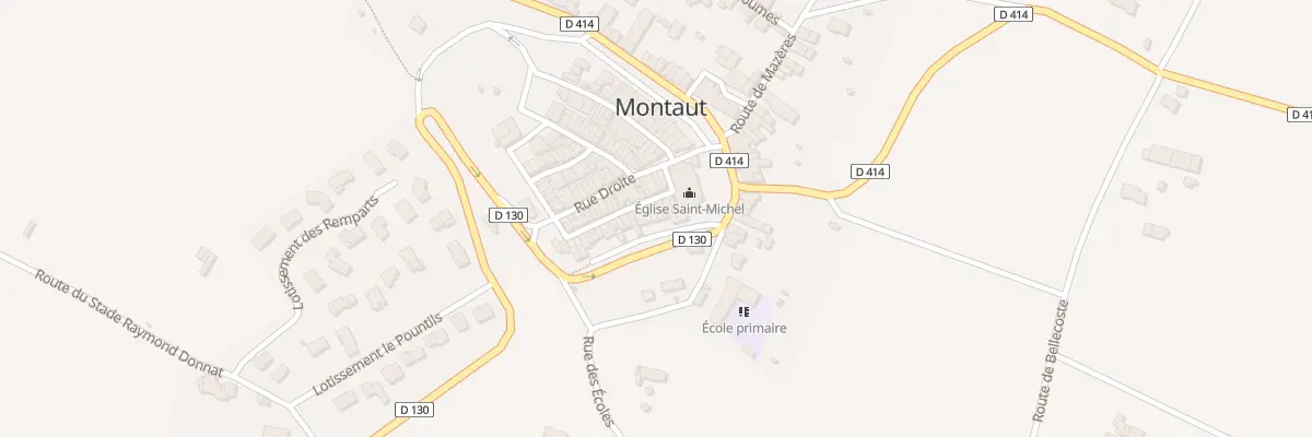 Plan du 7 Rue Cadaoucou à Montaut