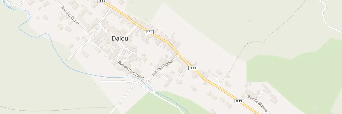 Plan du 4 Rue des Figuiers à Dalou