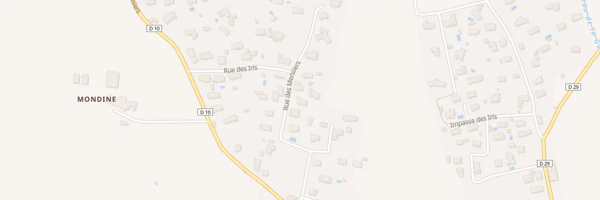 Plan du 6 Rue des Merisiers à Aulos-Sinsat