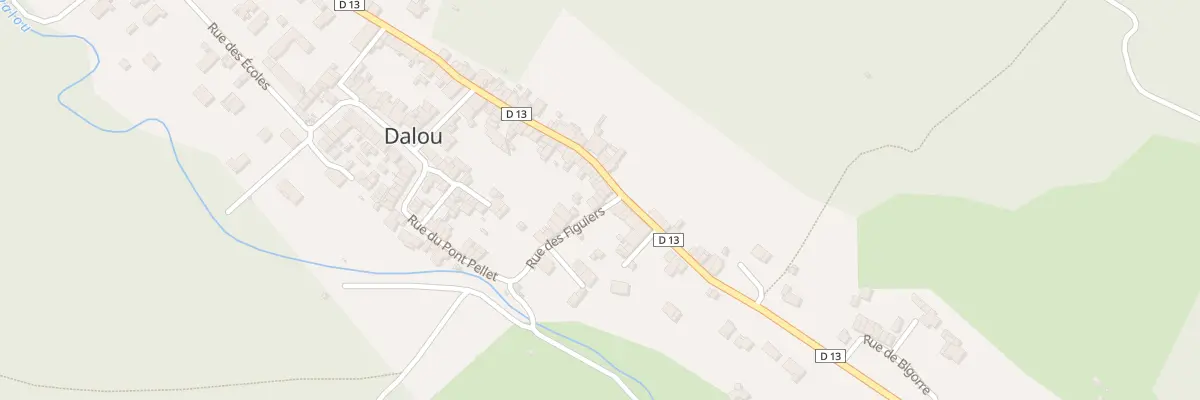 Plan du 2 Rue des Figuiers à Dalou