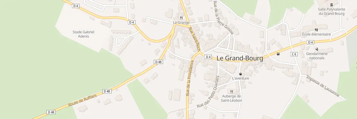 Plan du 3 Rue des Ruffiers au Grand-Bourg