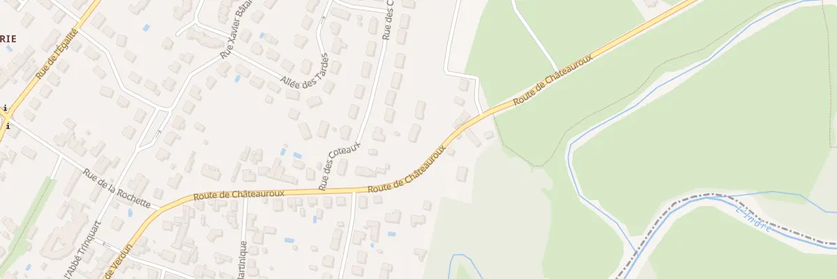 Plan du 6 Rue des Côteaux à Saint-Maur