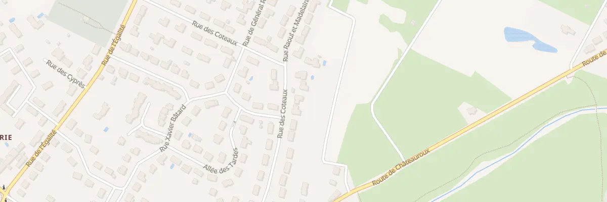 Plan du 24 Rue des Côteaux à Saint-Maur