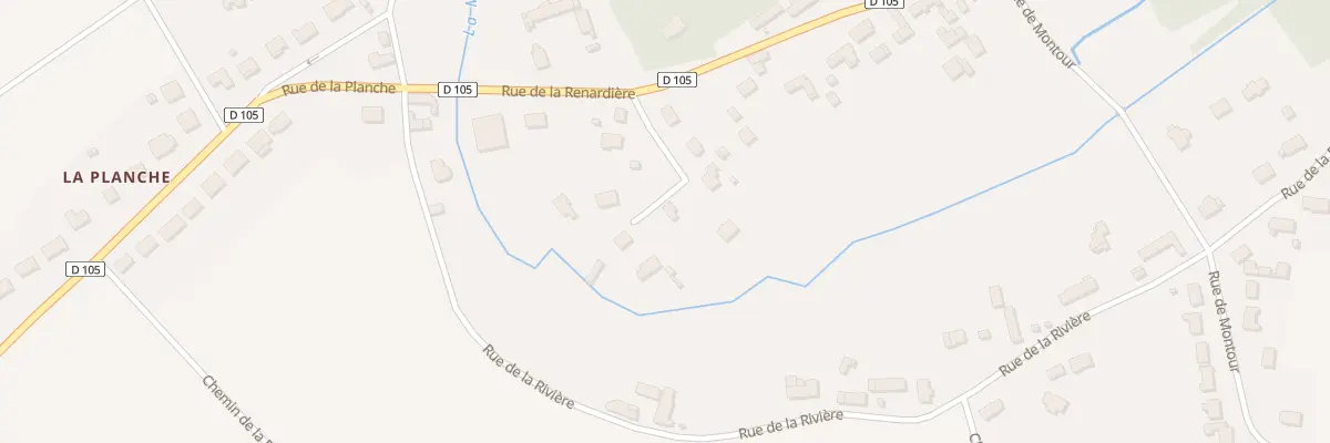 Plan du 80 Rue des Mouises à Baccon