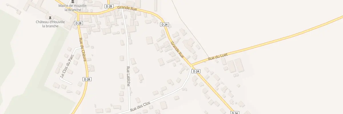 Plan du 48 Rue Grande Rue à Houville-la-Branche