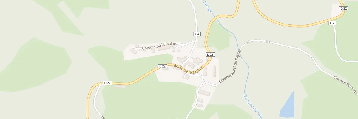 Plan du 5004 Le Bourg à Auriat