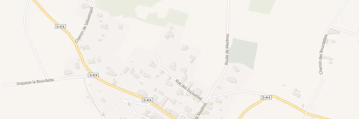 Plan du 275 Les Escoumes à Montaut