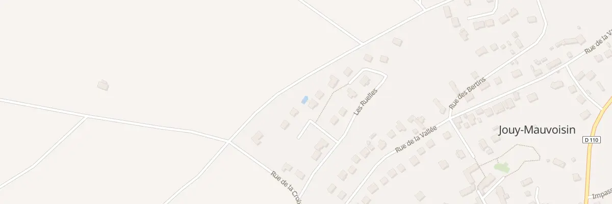 Plan du 5 Les Ruelles à Jouy-Mauvoisin