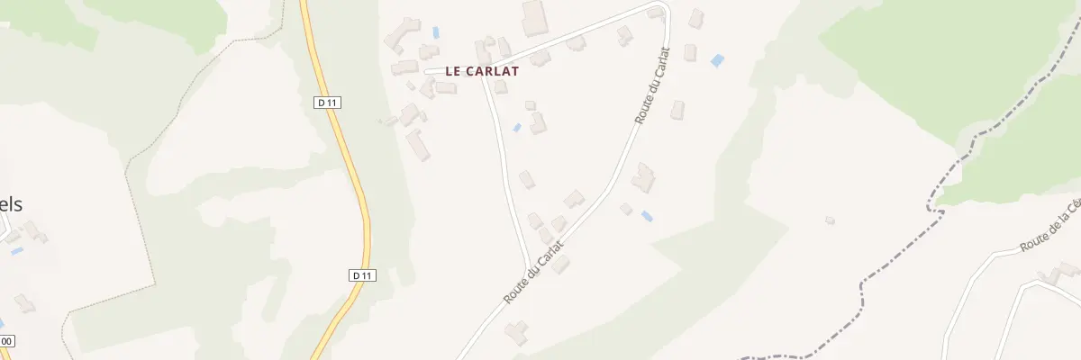 Plan du 5209F Champs du Carla à Strenquels