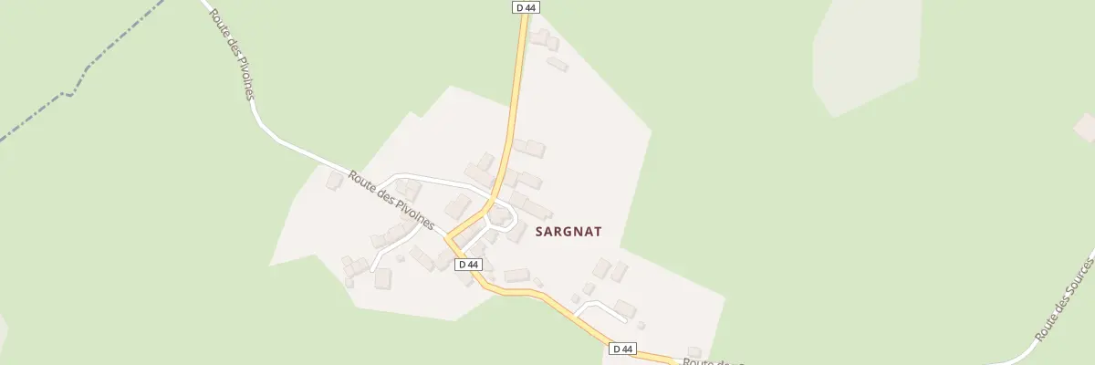 Plan du 5081 Sargnat à Montboucher