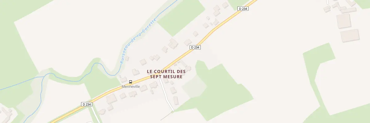 Plan du 645 Rte de Saint-Léonard à Echinghen