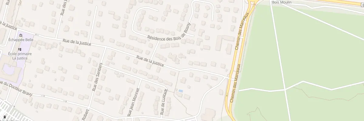 Plan du 59 Rue de la Justice à Rosny-sur-Seine