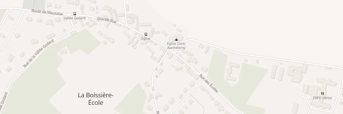 Plan du 49 Rue des Ecoles à La Boissière-École