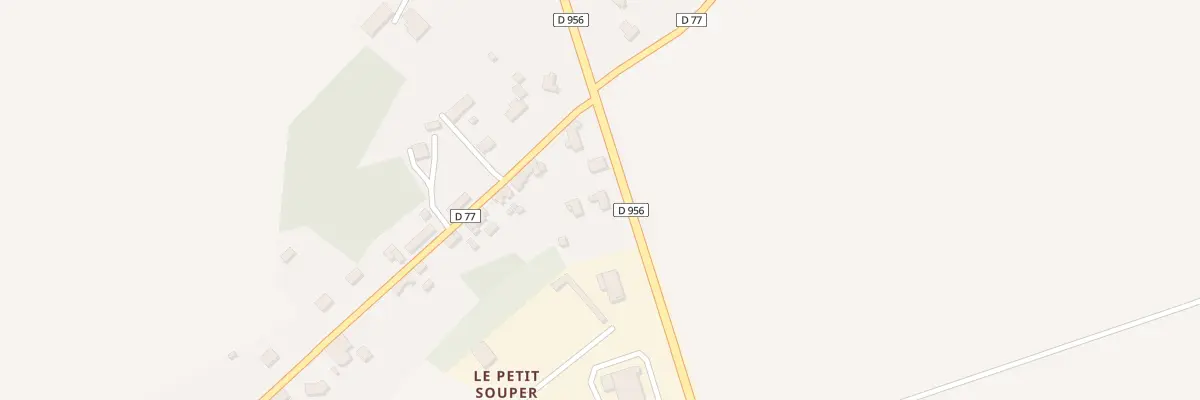 Plan du 2 Le Petit Souper à Vineuil