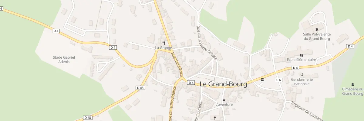 Plan du 7 Rue Saint-roch au Grand-Bourg