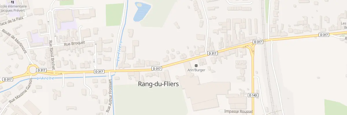 Plan du 235 Rte de Berck à Rang-du-Fliers