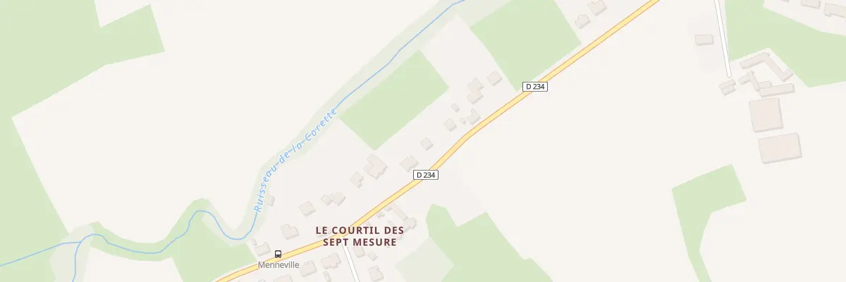 Plan du 534 Rte de Saint-Léonard à Echinghen