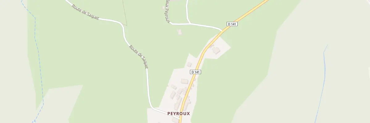Plan du 5073A Le Peyroux à Saint-Hilaire-Peyroux