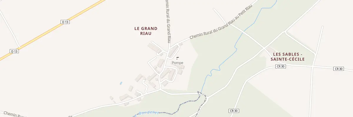 Plan du 1 Rue du Bardelas à Val-Fouzon