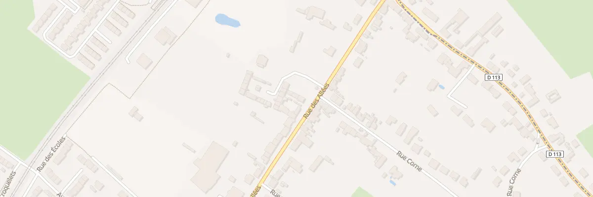 Plan du 123 Rue des Allées à Neufchâtel-Hardelot