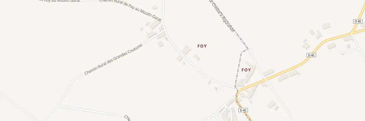 Plan du 5162 Foy à Gargilesse-Dampierre