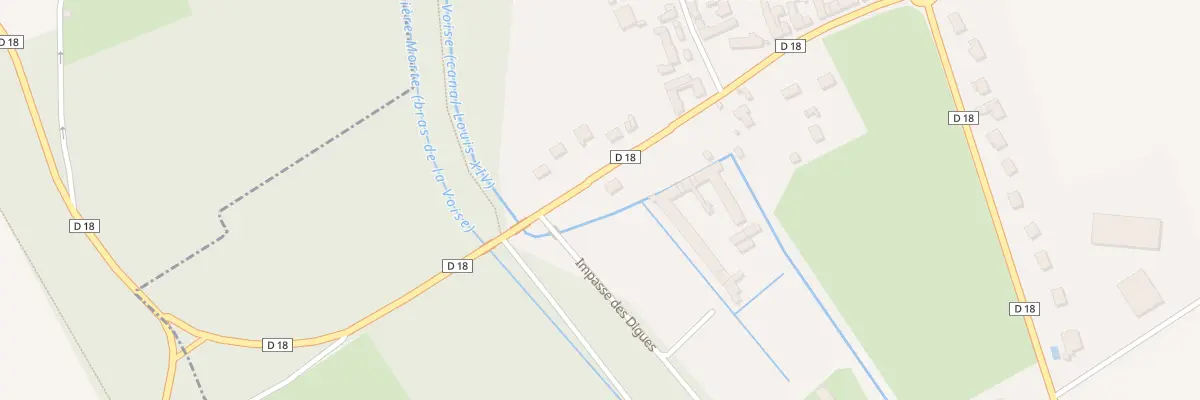 Plan du 2 Rue de l’Eglise à Bailleau-Armenonville