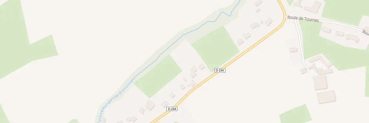 Plan du 460 Rte de Saint-Léonard à Echinghen