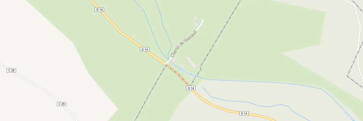 Plan du 7 Viseneuil à Martagny