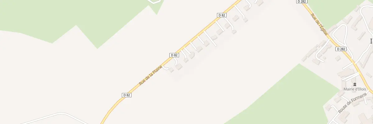 Plan du 22 Rue de la Plaine à Illois