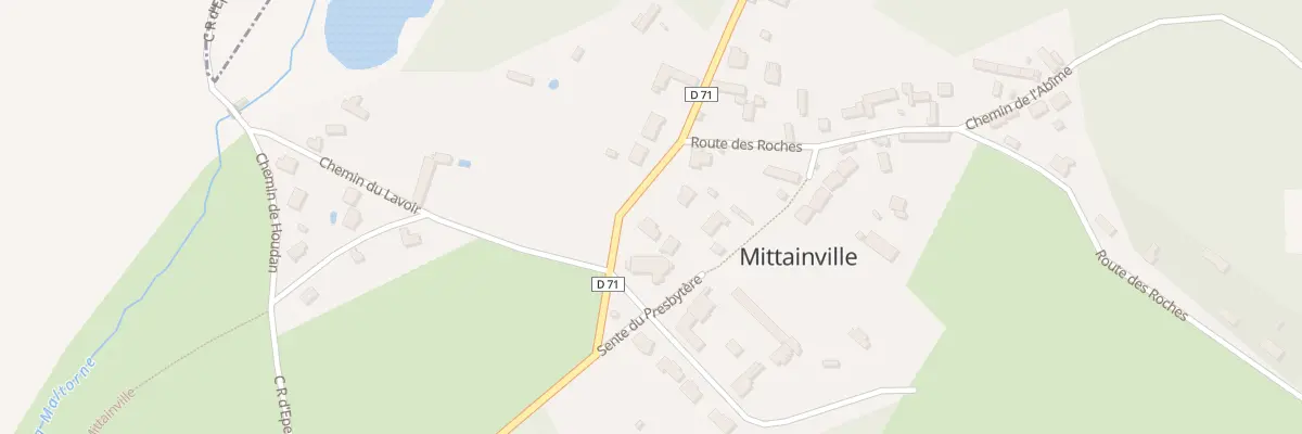 Plan du 1 Imp des Pavillons à Mittainville