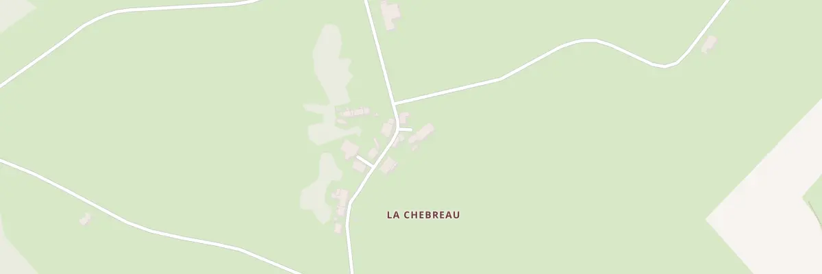 Plan du 5623 La Chebreau à Crozant