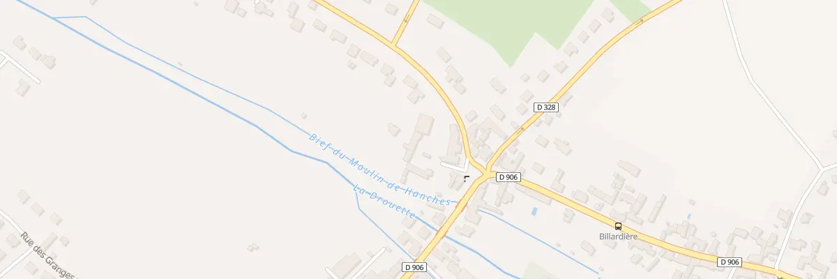 Plan du 1 Rue de Ouencé à Hanches
