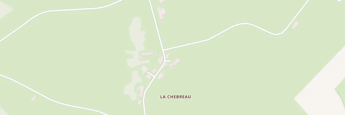 Plan du 8 La Chebreau à Crozant
