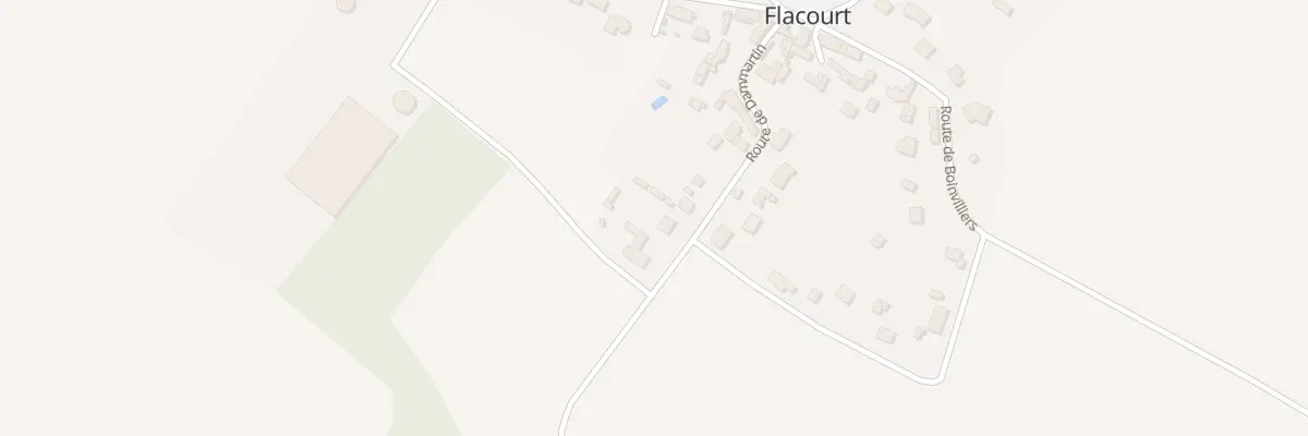 Plan du 16 Rte de Dammartin à Flacourt