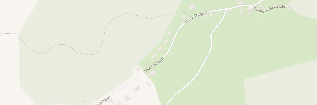 Plan du 5242 La Rochette d’Orgnac à Noailhac