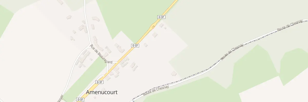 Plan du 18 Rte de Saint Leger à Amenucourt
