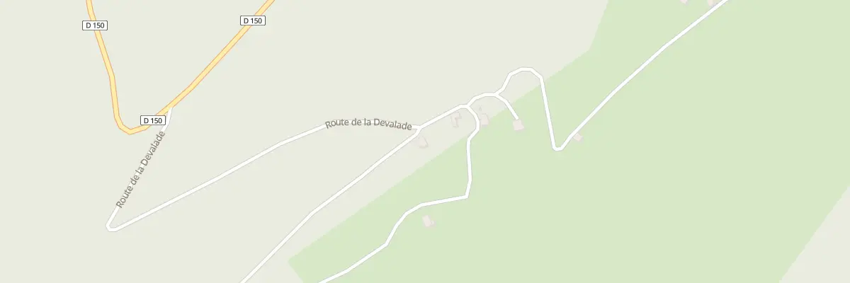 Plan du 5054 La Devalade à Lanteuil
