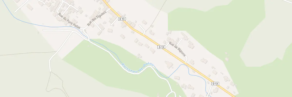 Plan du 24 Av de Castel Fort à Dalou