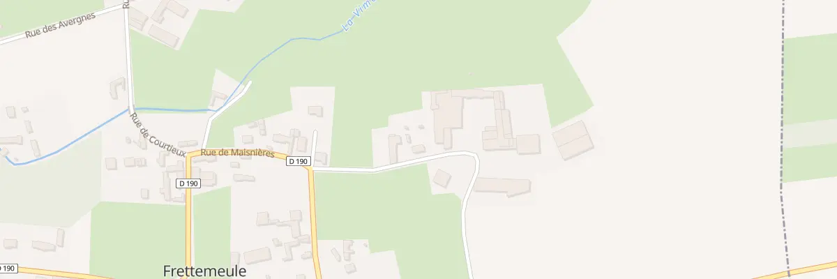 Plan du 5 Rue Seigneuriale à Frettemeule