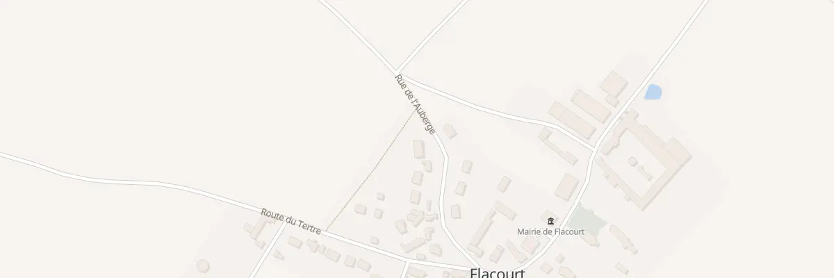 Plan du 7 Rue de l’Auberge à Flacourt