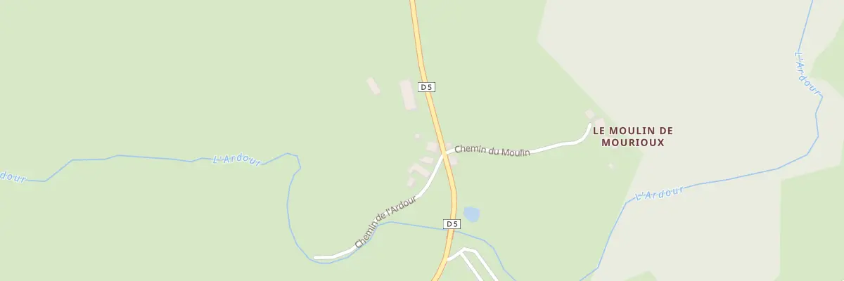 Plan du 2 Rue de Melle Desvillers à Mourioux-Vieilleville