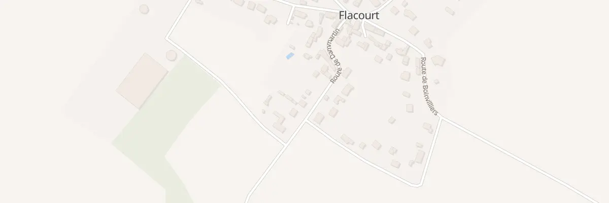 Plan du 14 Rte de Dammartin à Flacourt