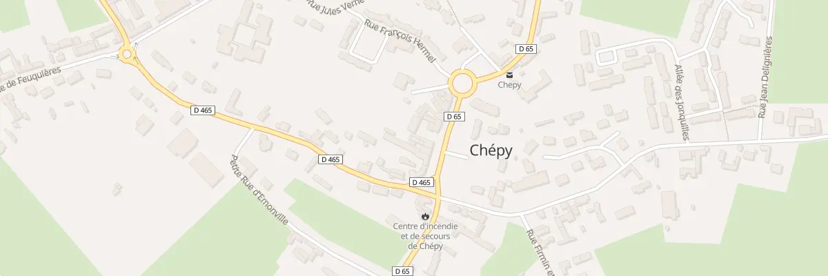 Plan du 45 Rue de l’Église à Chépy