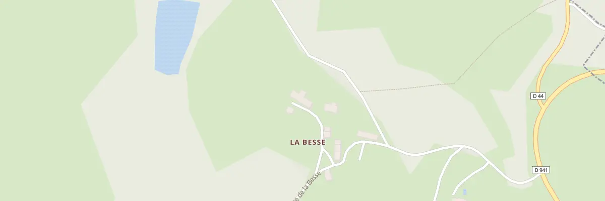 Plan du 5067 La Besse à Saint-Pierre-Chérignat