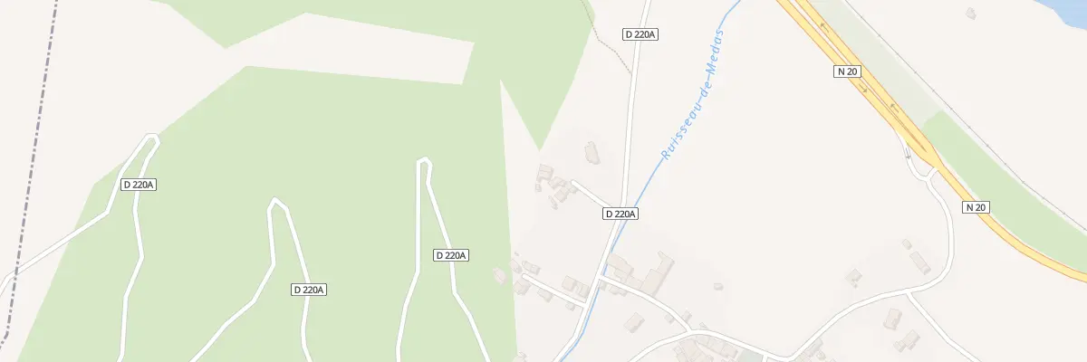 Plan du 23 Le Village à Bouan