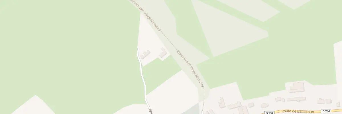Plan du 380 Rte Fleurie à Echinghen