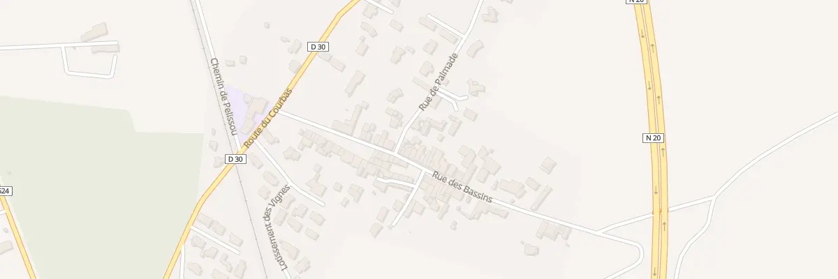 Plan du 4 Rue de Palmade à Varilhes
